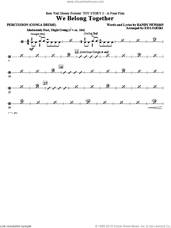 Cover icon of We Belong Together (from Toy Story 3) (complete set of parts) sheet music for orchestra/band by Ed Lojeski and Randy Newman, intermediate skill level