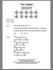 Cover icon of The Captain sheet music for guitar (chords) by Biffy Clyro and Simon Neil, intermediate skill level