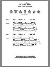 Cover icon of Acts Of Man sheet music for guitar (chords) by Midlake and Tim Smith, intermediate skill level