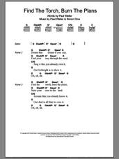 Cover icon of Find The Torch, Burn The Plans sheet music for guitar (chords) by Paul Weller and Simon Dine, intermediate skill level