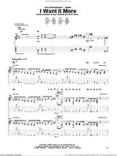 Cover icon of I Want It More sheet music for guitar (tablature) by Ozzy Osbourne and Kevin Churko, intermediate skill level