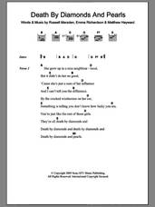 Cover icon of Death By Diamonds And Pearls sheet music for guitar (chords) by Band Of Skulls, Emma Richardson, Matthew Hayward and Russell Marsden, intermediate skill level