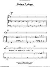 Cover icon of Madame Trudeaux sheet music for voice, piano or guitar by KT Tunstall and Linda Perry, intermediate skill level