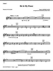 Cover icon of He Is My Peace (complete set of parts) sheet music for orchestra/band (Orchestra) by Dennis Allen and Nan Allen, intermediate skill level