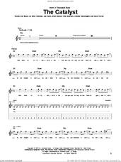 Cover icon of The Catalyst sheet music for guitar (tablature) by Linkin Park, Brad Delson, Chester Bennington, Dave Farrell, Joseph Hahn, Mike Shinoda and Rob Bourdon, intermediate skill level
