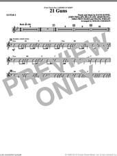 Cover icon of 21 Guns (from American Idiot) (arr. Roger Emerson) sheet music for orchestra/band (guitar 2) by David Bowie, Billie Joe Armstrong, Frank Wright, John Phillips, Mike Pritchard, Green Day and Roger Emerson, intermediate skill level