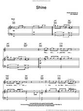 Cover icon of Shine sheet music for voice, piano or guitar by John Legend and John Stephens, intermediate skill level