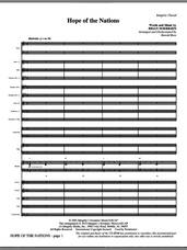 Cover icon of Hope Of The Nations (complete set of parts) sheet music for orchestra/band (Orchestra) by Harold Ross and Brian Doerksen, intermediate skill level