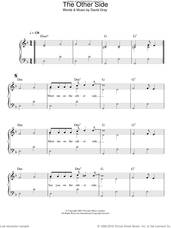 Cover icon of The Other Side sheet music for piano solo by David Gray, easy skill level