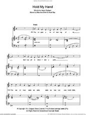 Cover icon of Hold My Hand sheet music for voice, piano or guitar by Noel Gay, Me And My Girl (Musical), Harry Graham and Maurice Elwin, intermediate skill level