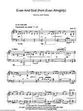 Cover icon of Evan And God sheet music for piano solo by John Debney, intermediate skill level