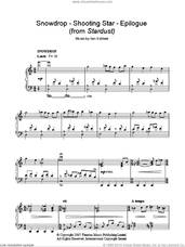 Cover icon of Snowdrop / Shooting Star / Epilogue sheet music for piano solo by Ilan Eshkeri, intermediate skill level