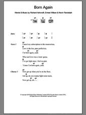 Cover icon of Born Again sheet music for guitar (chords) by RPA & The United Nations Of Sound, Ernest Wilson, Kevin Randolph and Richard Ashcroft, intermediate skill level