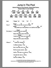 Cover icon of Jump In The Pool sheet music for guitar (chords) by Friendly Fires, Edward Gibson, Edward MacFarlane, Jack Savidge and Paul Epworth, intermediate skill level