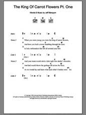 Cover icon of The King Of Carrot Flowers Pt. One sheet music for guitar (chords) by Neutral Milk Hotel and Jeff Mangum, intermediate skill level