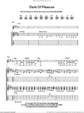Cover icon of Darts Of Pleasure sheet music for guitar (tablature) by Franz Ferdinand, Alexander Kapranos and Nicholas McCarthy, intermediate skill level