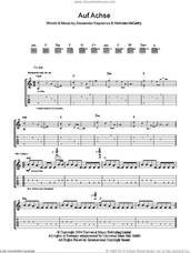 Cover icon of Auf Achse sheet music for guitar (tablature) by Franz Ferdinand, Alexander Kapranos and Nicholas McCarthy, intermediate skill level