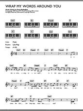 Cover icon of Wrap My Words Around You sheet music for piano solo (chords, lyrics, melody) by Daniel Bedingfield, intermediate piano (chords, lyrics, melody)