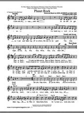 Cover icon of Planet Rock sheet music for choir (Unison) by Mac Huff and John Jacobson, intermediate skill level