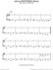 Cover icon of Johnny Got A Boom Boom sheet music for voice, piano or guitar by Imelda May, intermediate skill level