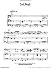 Cover icon of Rock Steady sheet music for voice, piano or guitar by Sting, intermediate skill level