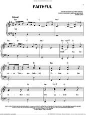 Cover icon of Faithful sheet music for piano solo by Chris Tomlin, Christy Nockels, Ed Cash and Nathan Nockels, easy skill level