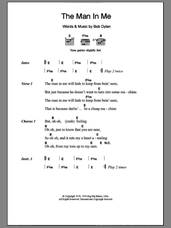 Cover icon of The Man In Me sheet music for guitar (chords) by The Clash and Bob Dylan, intermediate skill level