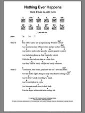 Cover icon of Nothing Ever Happens sheet music for guitar (chords) by Del Amitri and Justin Currie, intermediate skill level
