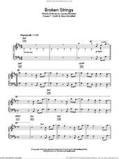Cover icon of Broken Strings sheet music for piano solo by James Morrison, Fraser T. Smith and Nina Woodford, easy skill level
