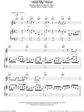 Cover icon of Hold My Hand sheet music for voice, piano or guitar by Michael Jackson featuring Akon, Aliaune Thiam, Claude Kelly and Giorgio Tuinfort, intermediate skill level