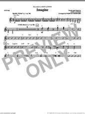 Cover icon of Imagine (complete set of parts) sheet music for orchestra/band (Rhythm) by John Lennon and Paris Rutherford, intermediate skill level