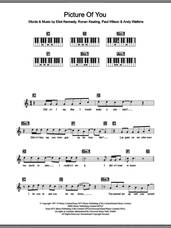 Cover icon of Picture Of You sheet music for piano solo (chords, lyrics, melody) by Boyzone, Andy Watkins, Eliot Kennedy, Paul Wilson and Ronan Keating, intermediate piano (chords, lyrics, melody)