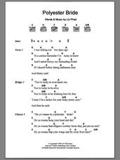 Cover icon of Polyester Bride sheet music for guitar (chords) by Liz Phair, intermediate skill level