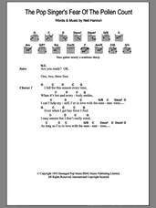 Cover icon of The Pop Singer's Fear Of The Pollen Count sheet music for guitar (chords) by The Divine Comedy and Neil Hannon, intermediate skill level