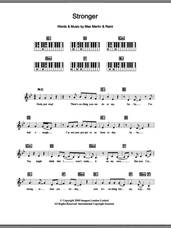 Cover icon of Stronger sheet music for piano solo (chords, lyrics, melody) by Britney Spears, Max Martin and Rami, intermediate piano (chords, lyrics, melody)