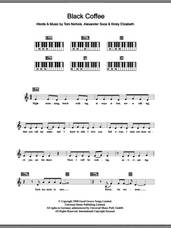 Cover icon of Black Coffee sheet music for piano solo (chords, lyrics, melody) by All Saints, Alexander Soos, Kirsty Elizabeth and Tom Nichols, intermediate piano (chords, lyrics, melody)