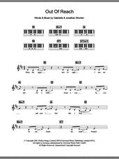 Cover icon of Out Of Reach sheet music for piano solo (chords, lyrics, melody) by Gabrielle and Jonathan Shorten, intermediate piano (chords, lyrics, melody)