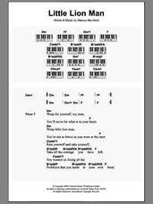 Cover icon of Little Lion Man sheet music for piano solo (chords, lyrics, melody) by Mumford & Sons, intermediate piano (chords, lyrics, melody)