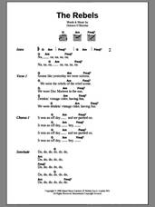 Cover icon of The Rebels sheet music for guitar (chords) by The Cranberries, intermediate skill level