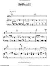 Cover icon of Can't Keep It In sheet music for voice, piano or guitar by Cat Stevens, intermediate skill level