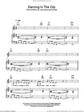 Cover icon of Dancing In The City sheet music for voice, piano or guitar by Marshall Hain, Julian Marshall and Kit Hain, intermediate skill level
