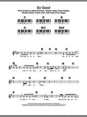 Cover icon of So Good sheet music for piano solo (chords, lyrics, melody) by Boyzone, Keith Duffy, Martin Brannigan, Michael Graham, Micheal Graham, Ray Hedges, Ronan Keating, Shane Lynch and Stephen Gately, intermediate piano (chords, lyrics, melody)