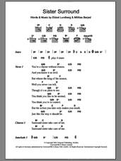 Cover icon of Sister Surround sheet music for guitar (chords) by The Soundtrack Of Our Lives, Ebbot Lundberg and Mattias Barjed, intermediate skill level