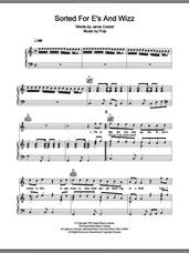 Cover icon of Sorted For E's And Wizz sheet music for voice, piano or guitar by Pulp and Jarvis Cocker, intermediate skill level