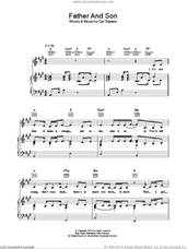 Cover icon of Father And Son sheet music for voice, piano or guitar by Ronan Keating and Cat Stevens, intermediate skill level