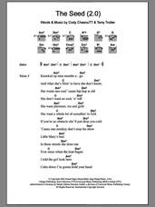 Cover icon of The Seed (2.0) sheet music for guitar (chords) by The Roots, Cody ChesnuTT and Tariq Trotter, intermediate skill level