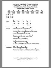 Cover icon of Sugar, We're Goin' Down sheet music for guitar (chords) by Fall Out Boy, Andrew Hurley, Joseph Trohman, Patrick Stumph and Peter Wentz, intermediate skill level