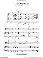 Cover icon of I Love It When We Do sheet music for voice, piano or guitar by Gregg Alexander, Ronan Keating and Rick Nowels, intermediate skill level