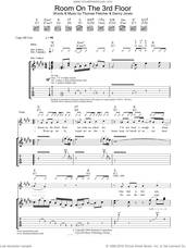Cover icon of Room On The 3rd Floor sheet music for guitar (tablature) by McFly, Danny Jones and Thomas Fletcher, intermediate skill level