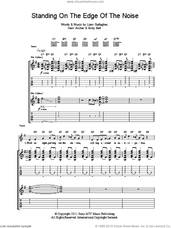 Cover icon of Standing On The Edge Of The Noise sheet music for guitar (tablature) by Beady Eye, Andy Bell, Gem Archer and Liam Gallagher, intermediate skill level